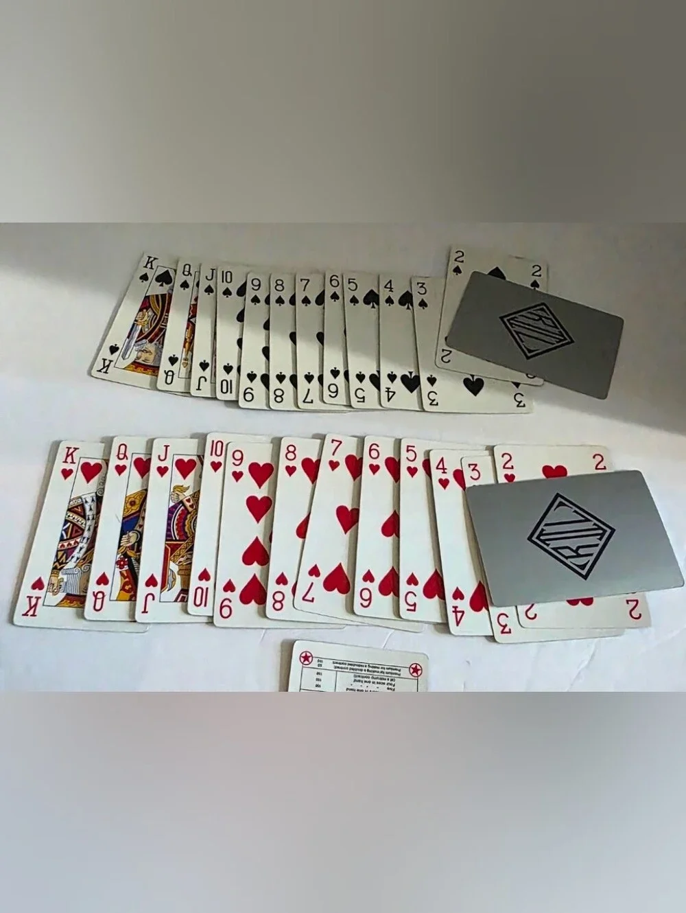 Ralph Lauren Purple & Silver Logo Playing Card W/ Giftbox RL Rare 1 Deck READ